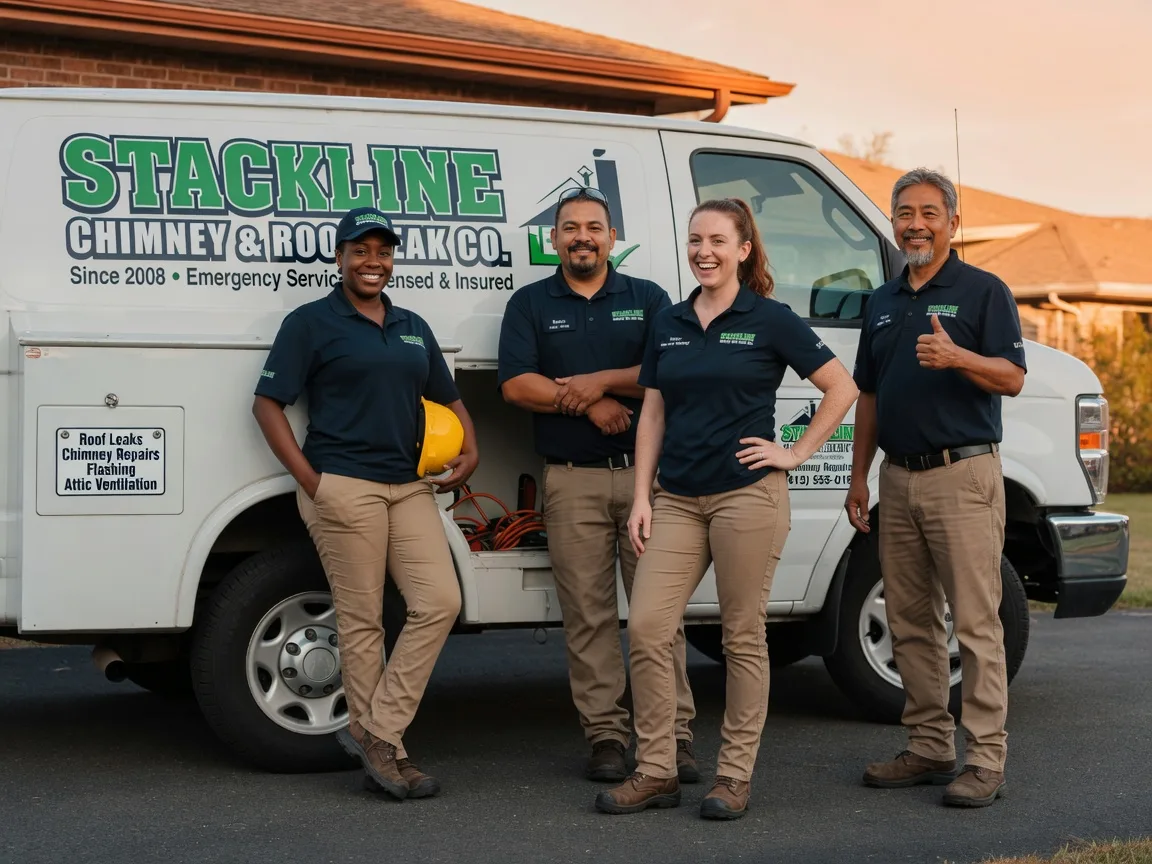 Chimney flashing repair company in Waterloo, OH